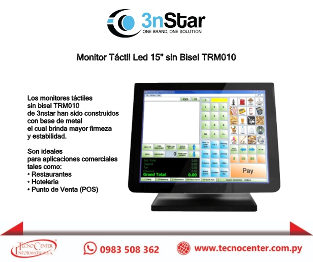 Monitor Touch 3NSTAR 15